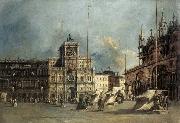 GUARDI, Francesco The Torre del-Orologio Germany oil painting reproduction
